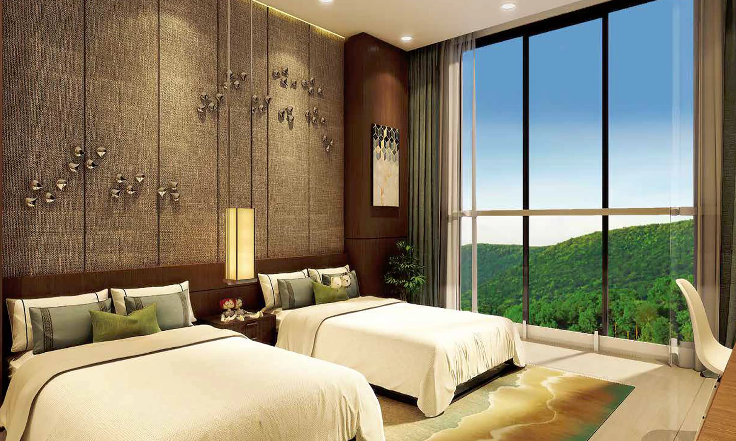 Runwal Sanctuary Mulund Bedroom